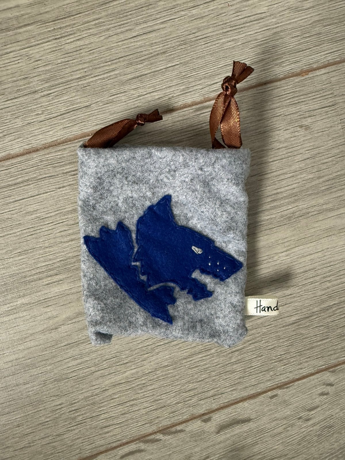 Dice bag 10x12cm Space Wolves, Ophalen of Verzenden, Zo goed als nieuw
