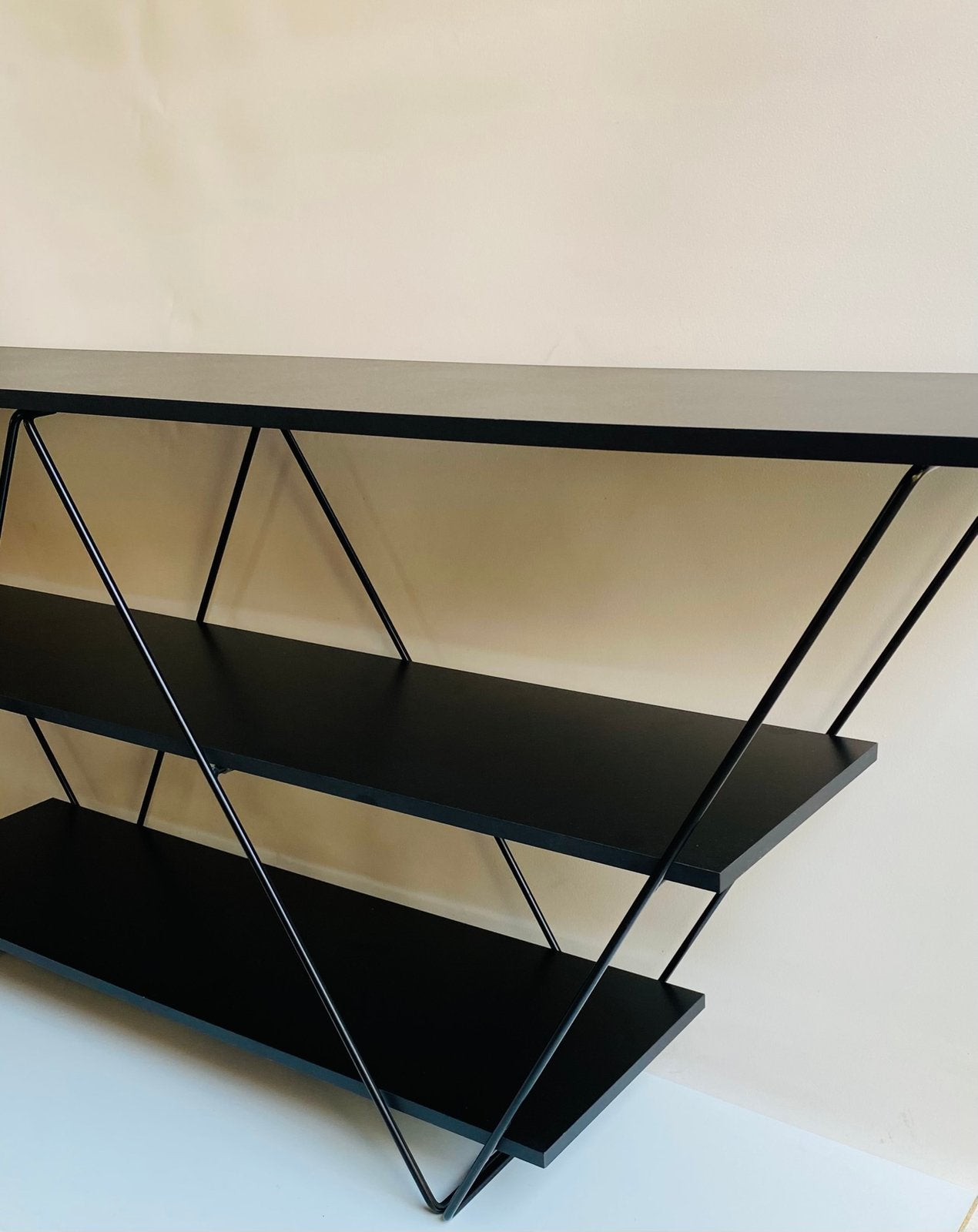 Jaren 90 Ikea Kavat open wandkast Post Modern, Overige houtsoorten, Gebruikt, Ikea, 150 tot 200 cm