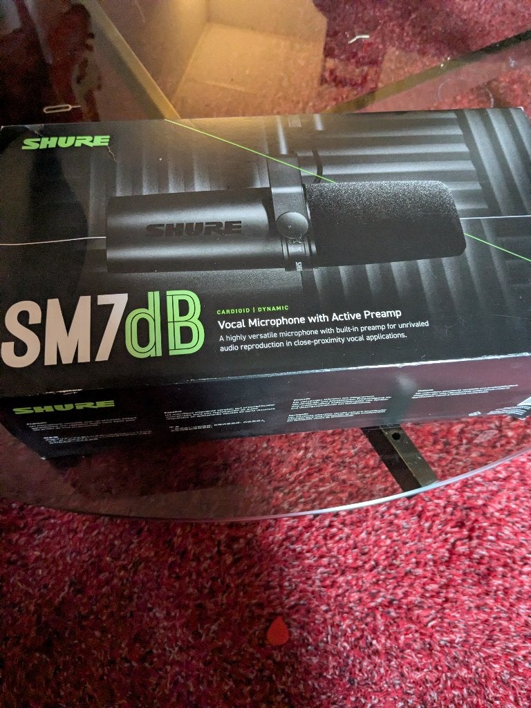 Shure SM7db nieuw, Ophalen of Verzenden, Nieuw, Zangmicrofoon