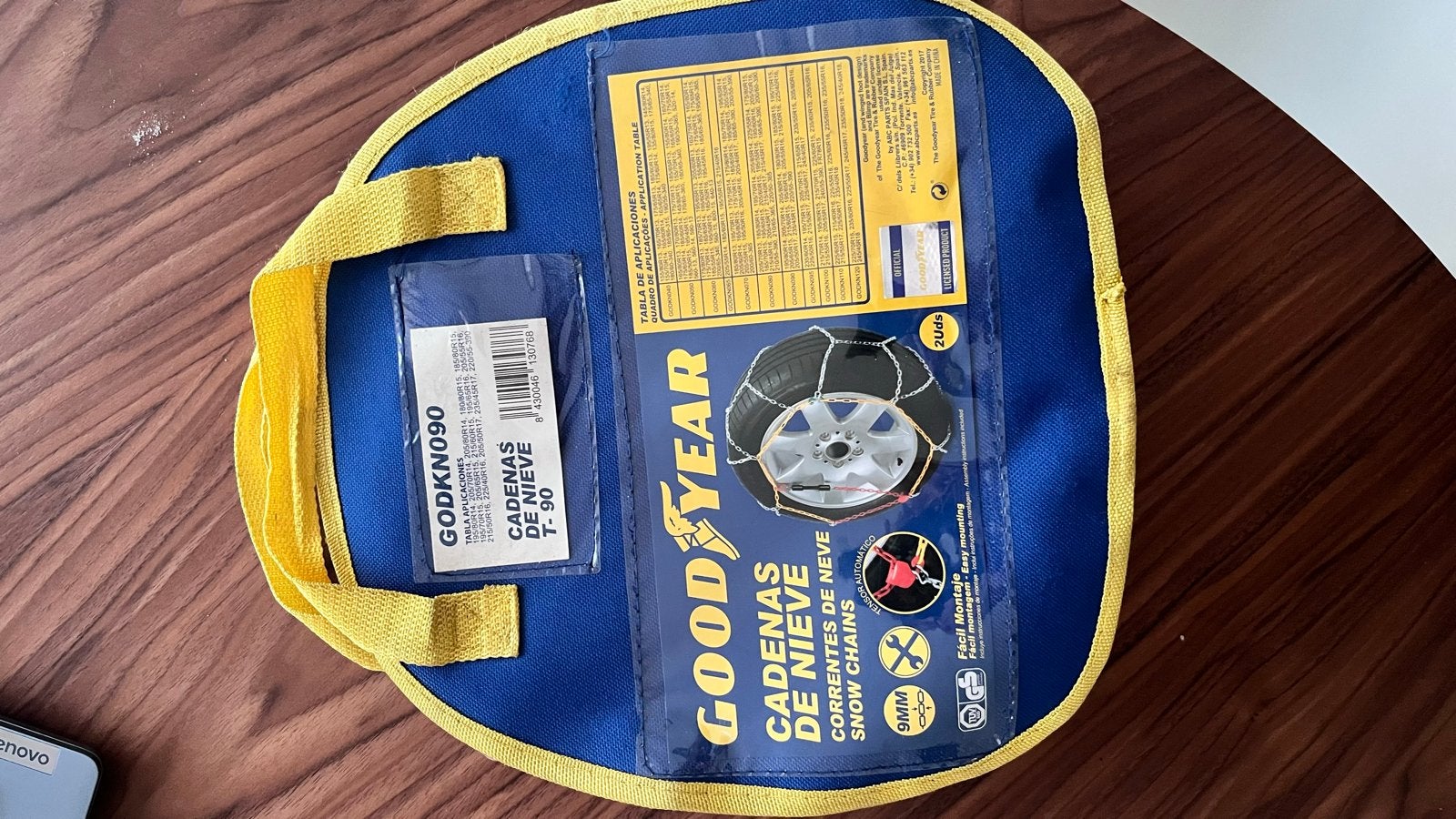 Goodyear sneeuwkettingen T-90 (GODKN090), Ophalen, Nieuw
