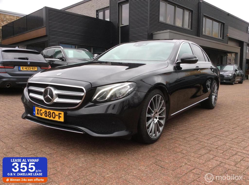 Mercedes E-klasse 220 d Premium Panorama Apple Carpl camera, Auto's, Mercedes-Benz, Automaat, Achterwielaandrijving, Gebruikt