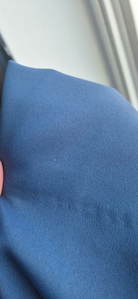 Blauwe brede gordijnen, Ophalen, Gebruikt, Blauw