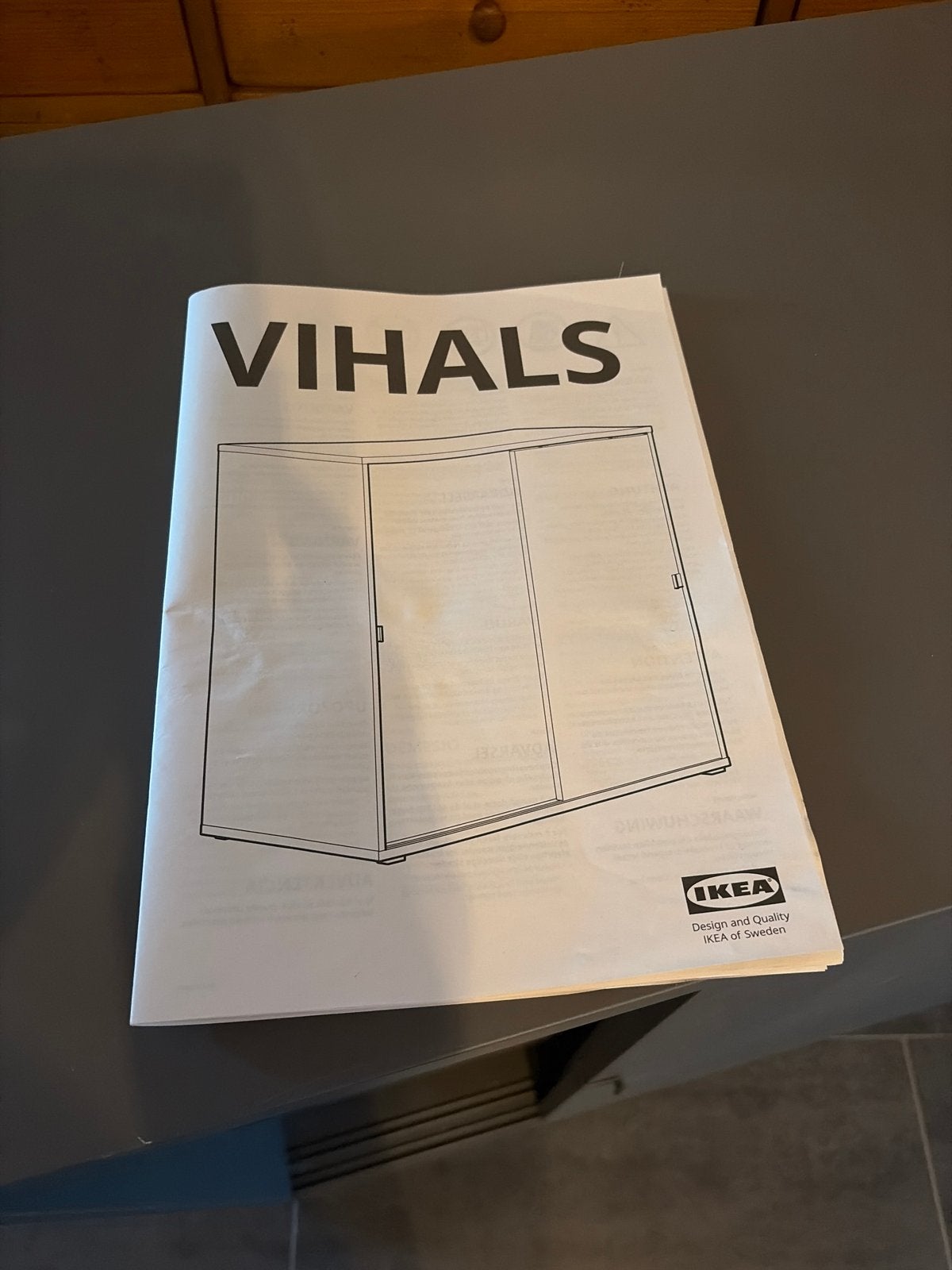 IKEA Vihals Kast met schuifdeur, zo goed als nieuw, Ophalen, Zo goed als nieuw