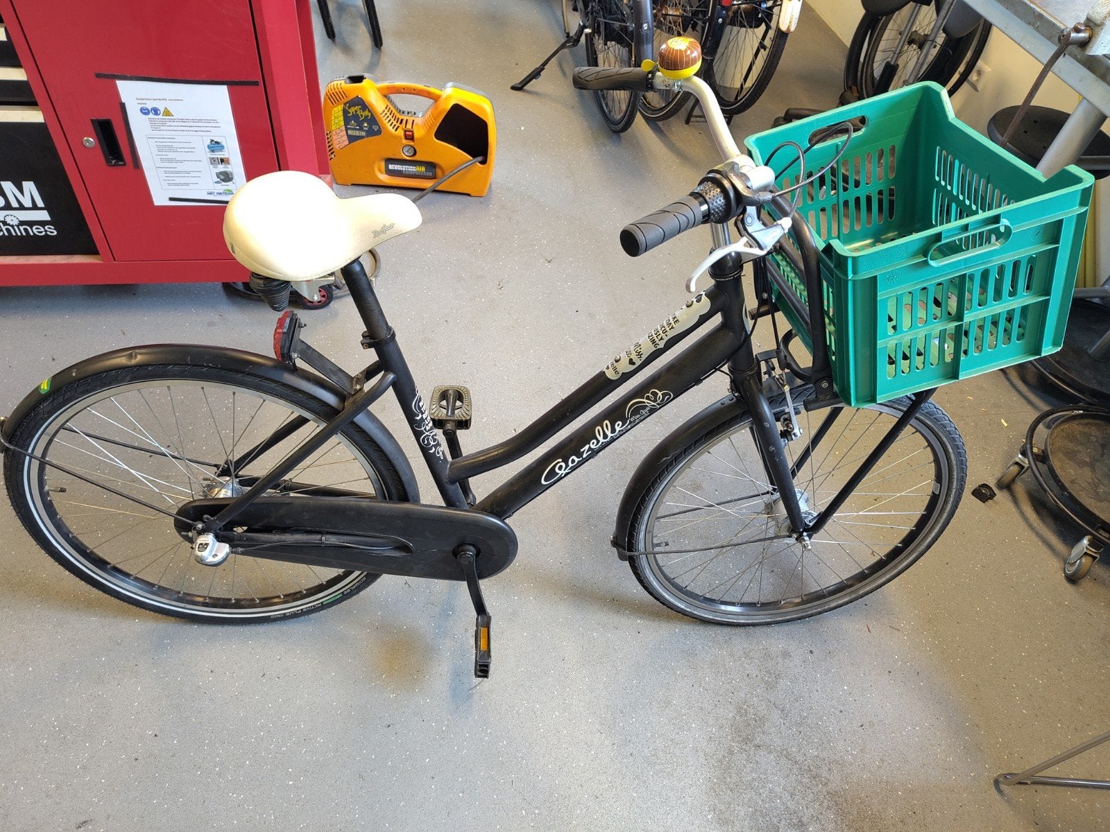 Gazelle Miss Grace 26" - Zwart, Ophalen, Terugtraprem, Gebruikt, 47 tot 50 cm