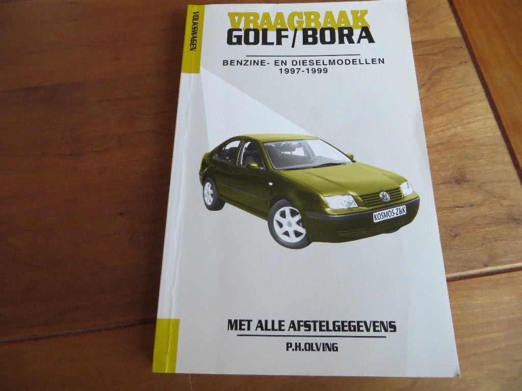 Vraagbaak Volkswagen Golf, Volkswagen Bora +diesel 1997-1999, Auto diversen, Handleidingen en Instructieboekjes, Ophalen of Verzenden