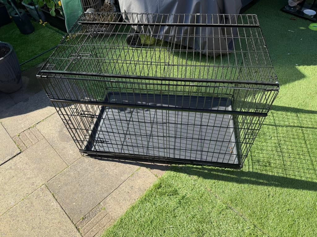 Hondenbench, Dieren en Toebehoren, Hondenhokken, Ophalen of Verzenden, Zo goed als nieuw, Minder dan 65 cm