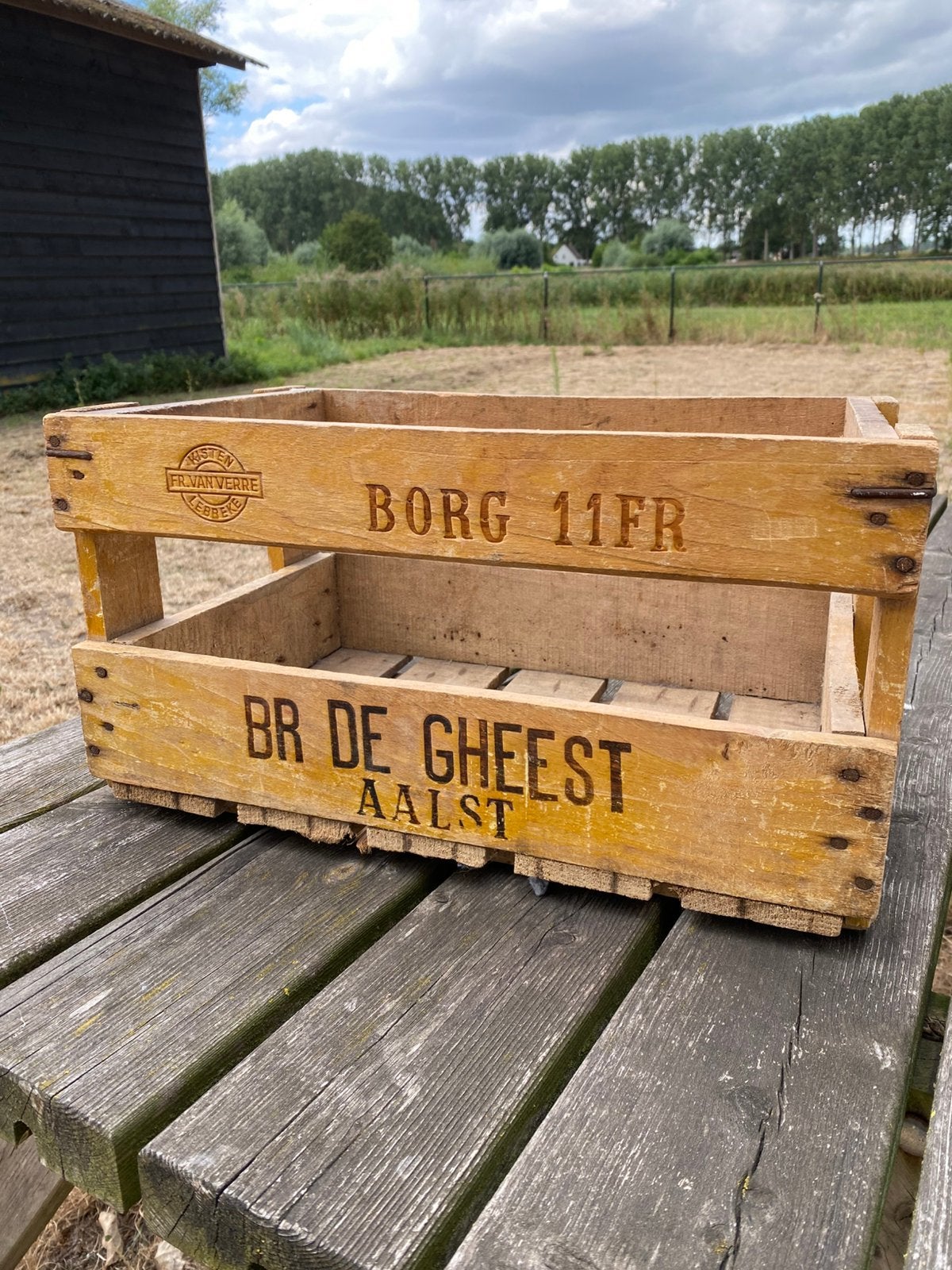 Brouwerij de gheest Aalst krat, Ophalen, Minder dan 50 cm, Gebruikt, Minder dan 50 cm
