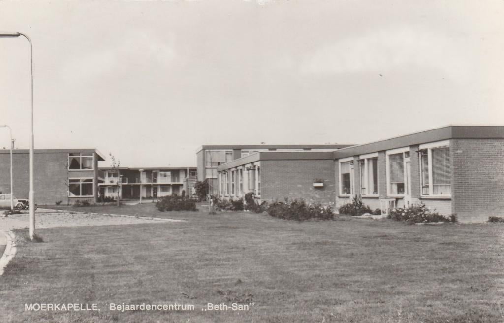 MOERKAPELLE Bejaardencentrum Beth-San, Verzamelen, Ansichtkaarten | Nederland, Verzenden, 1960 tot 1980, Ongelopen, Zuid-Holland