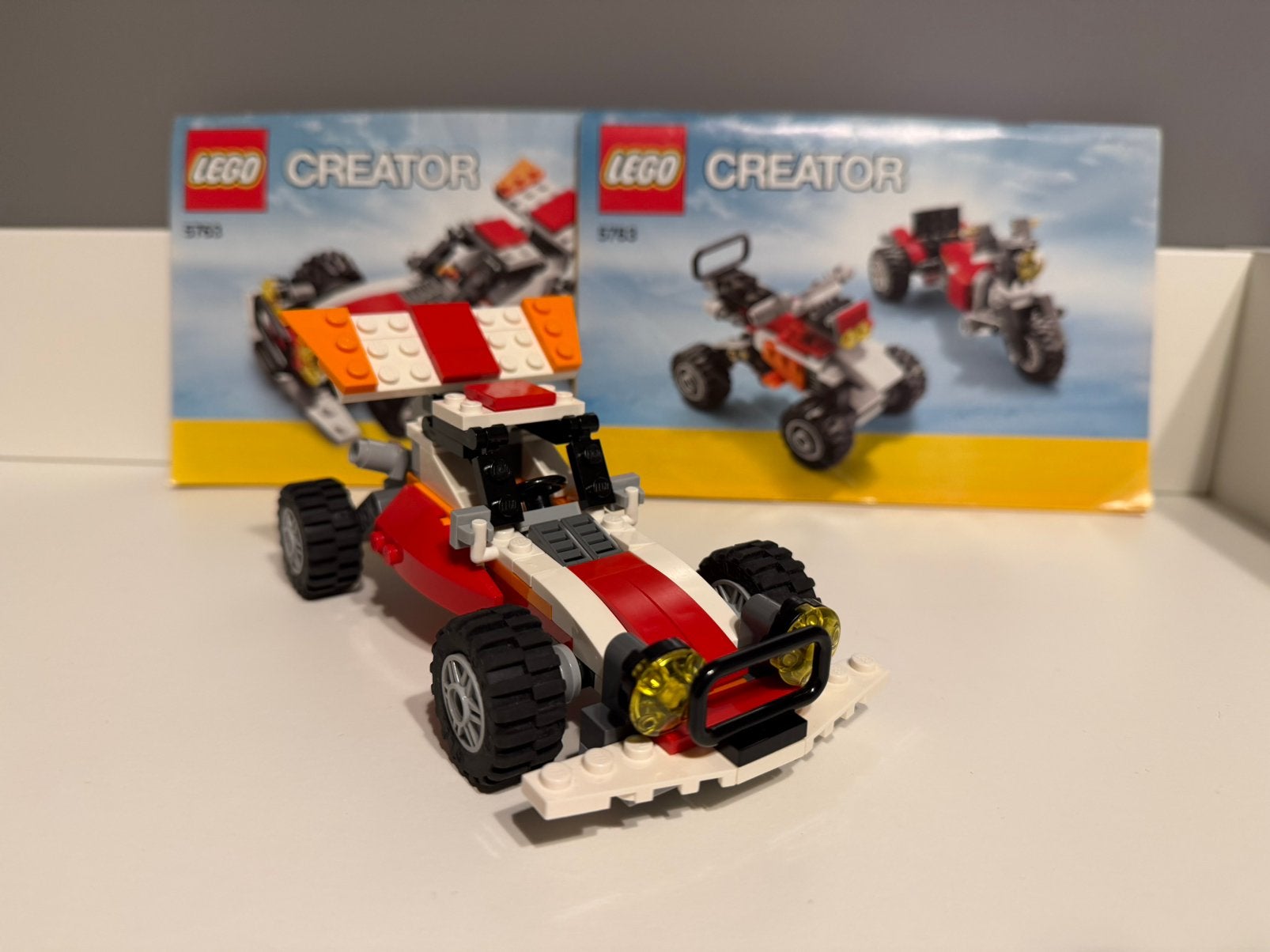 Lego Creator Duinracer 3 in 1 - 5763, Gebruikt, Lego, Ophalen of Verzenden, Inclusief instructies