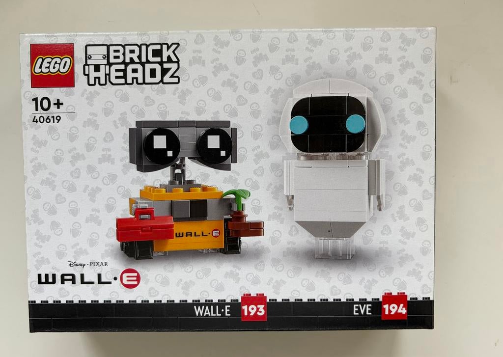Lego BrickHeadz WALL-E & EVE 40619 nieuw in doos!, Kinderen en Baby's, Speelgoed | Duplo en Lego, Lego, Nieuw, Ophalen of Verzenden