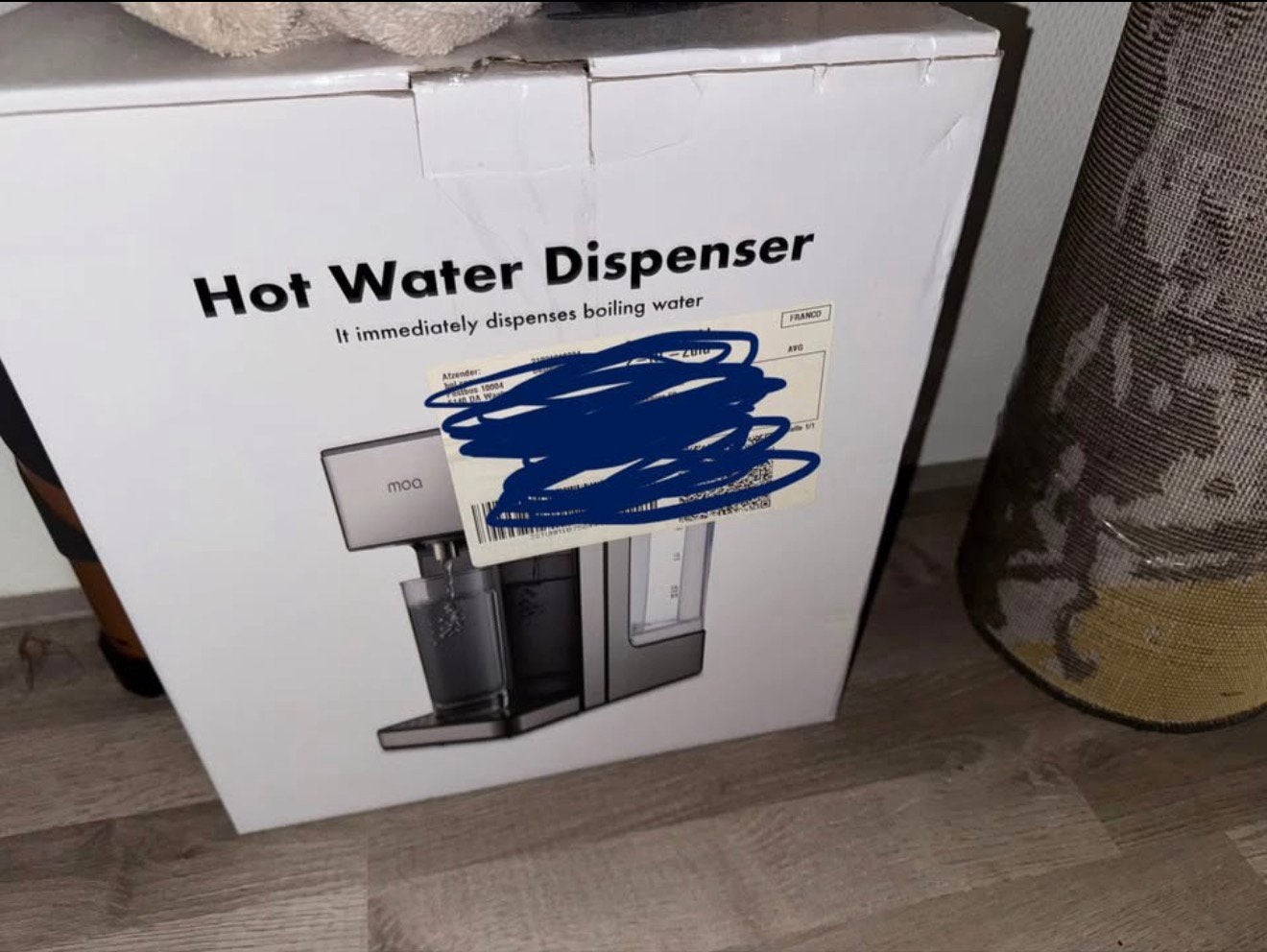 Heetwaterdispenser, Zilver, Ophalen of Verzenden, Overige merken, Overige typen