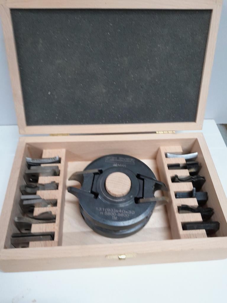 Profiel messen freeskop felder set, Doe-het-zelf en Verbouw, Ophalen of Verzenden, Elektrisch, Overige soorten