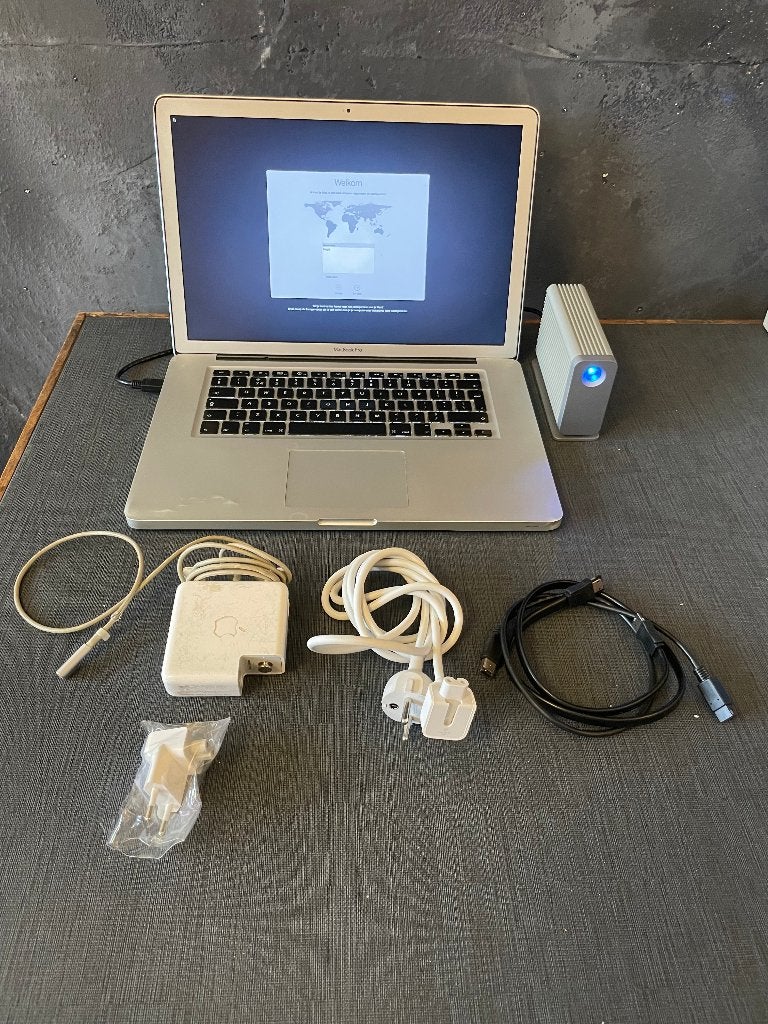 MacBookPro 15" met 1Tb SSD met 1TB LaCie externe HDD - A1286, MacBook Pro, 1 TB of meer, Gebruikt, 2 tot 3 Ghz