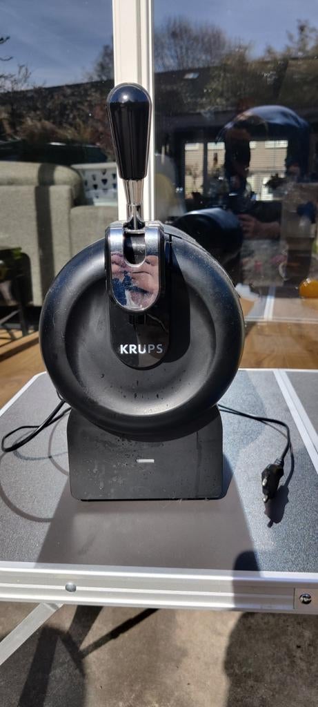 Biertap Krups zwart, Witgoed en Apparatuur, Thuistaps, Ophalen, Zo goed als nieuw, Krups