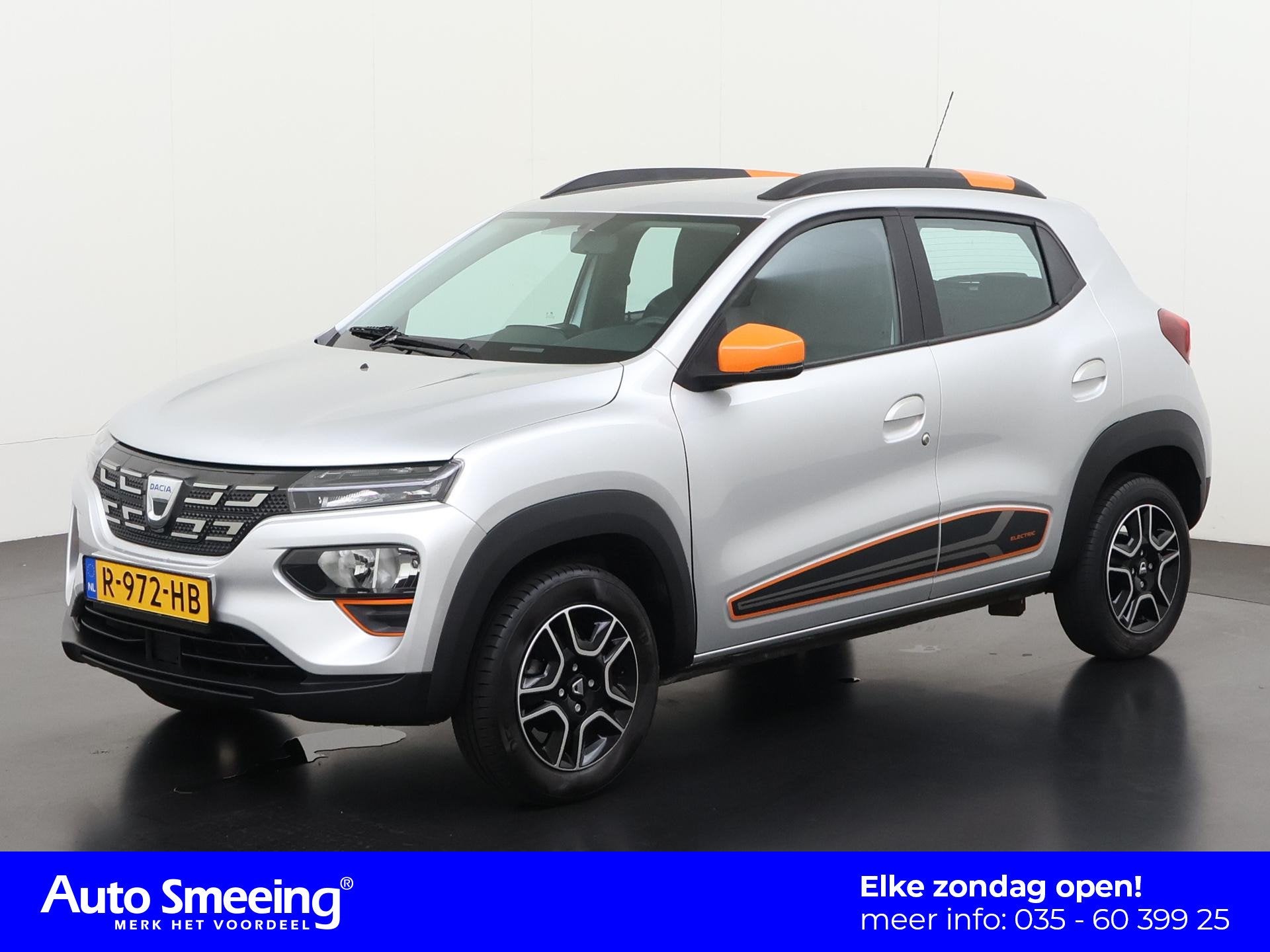 Dacia Spring Comfort Plus (Orange Pack) 27 kWh | SOH 92% | C, Auto's, Dacia, Gebruikt, Leder en Stof, 92 %, Te koop