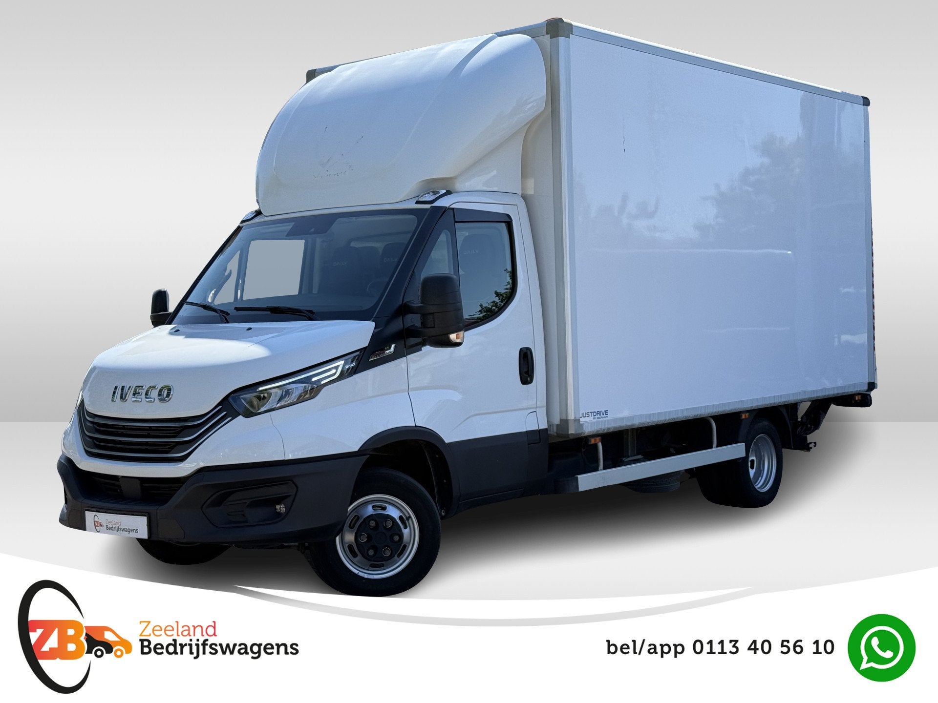 Iveco Daily 35C18H 3.0 Bakwagen met laadklep | Zijdeur | Tre, Automaat, Gebruikt, Zwart, 4 cilinders