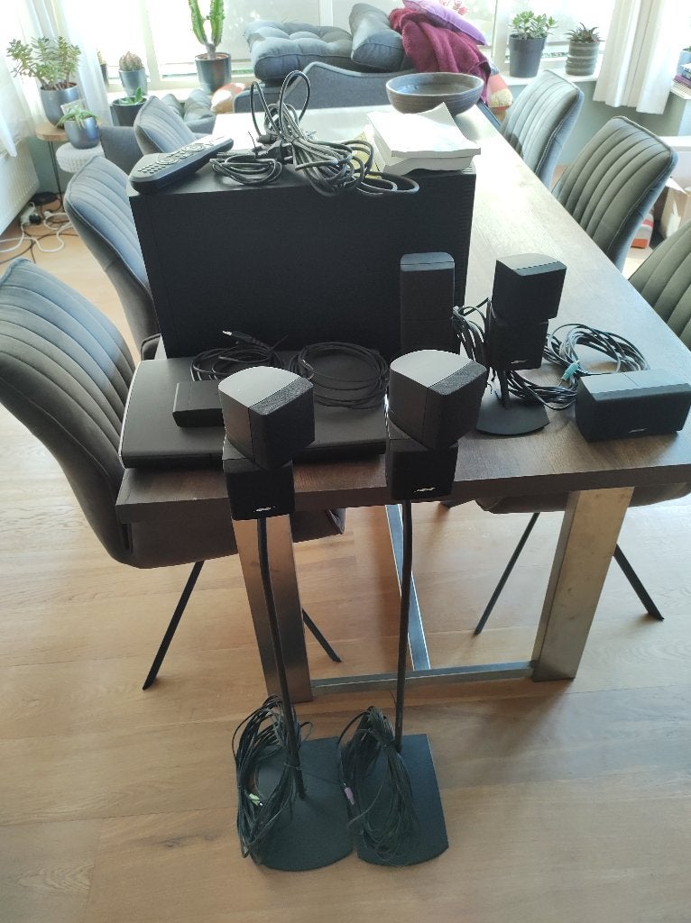 Bose Lifestyle V25 Home entertainment set, Gebruikt, 70 watt of meer, 5.1-systeem, Overige spelers