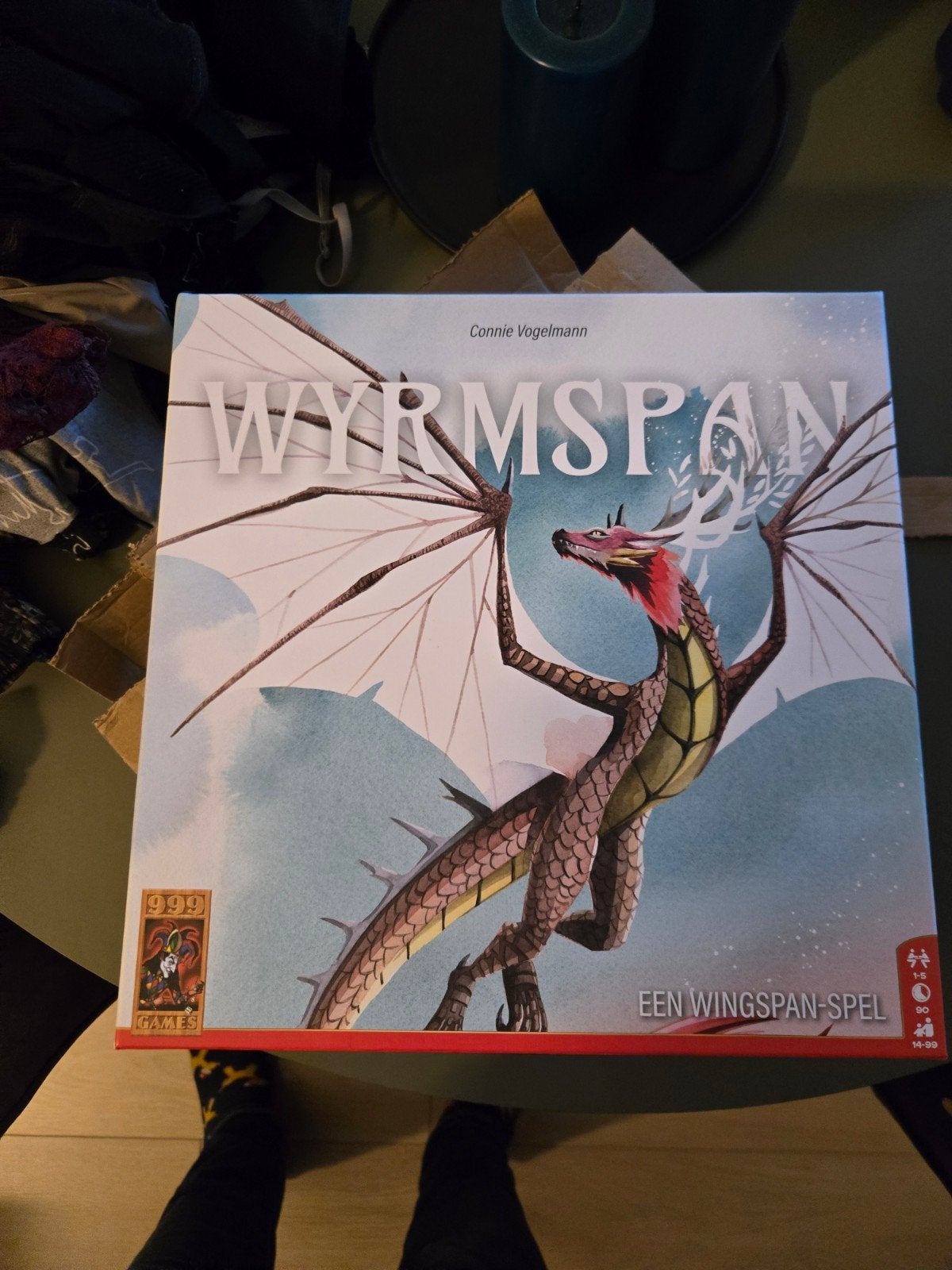 Wyrmspan Bordspel - Nieuw in Verpakking, Een of twee spelers, Ophalen, Nieuw, 999 Games