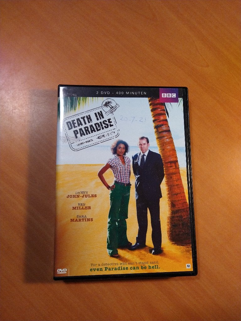 2-DVD Death in Paradise. Series one, Vanaf 16 jaar, Ophalen of Verzenden, Zo goed als nieuw