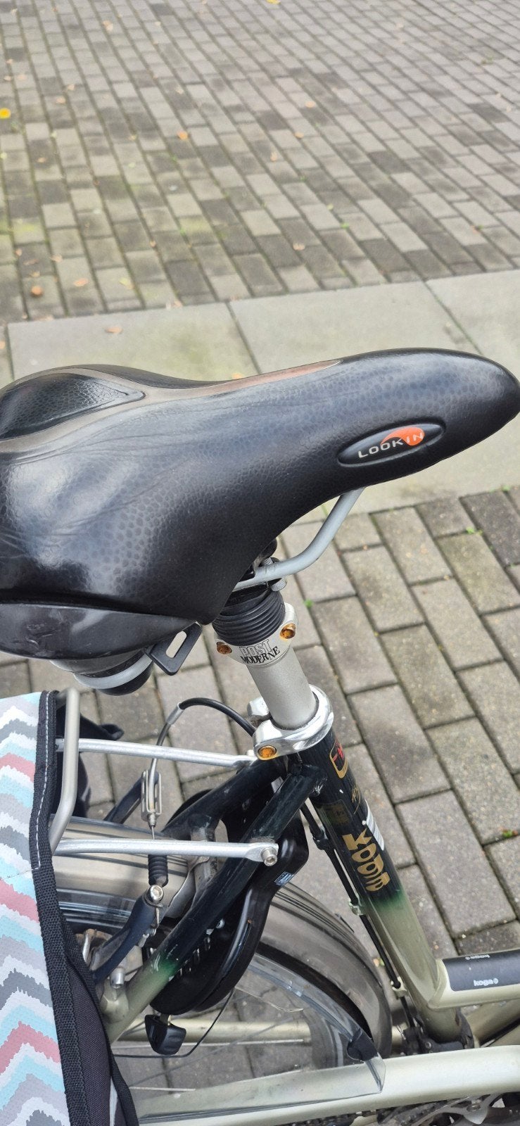 Royal gel zadel - fietszadel, Ophalen of Verzenden, Gebruikt, Zadel
