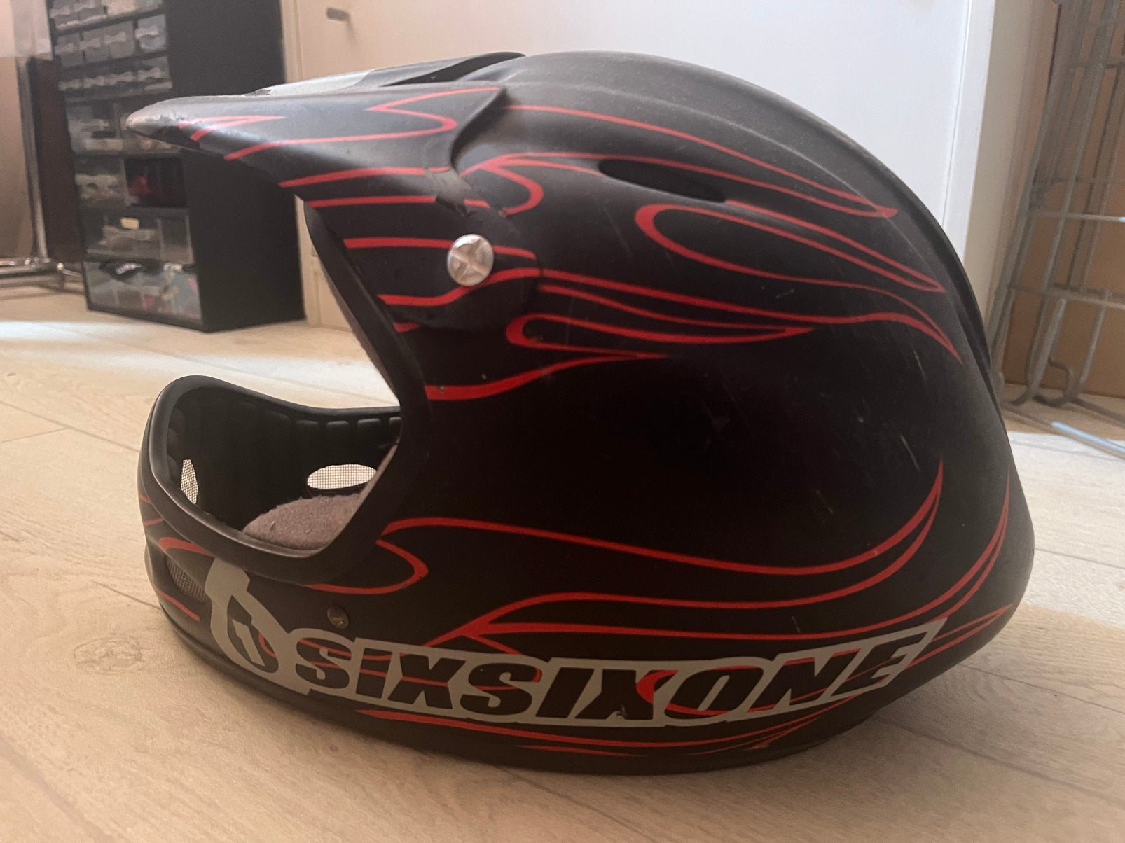 BMX Fietscross helm XS, Fietsen en Brommers, Fietsaccessoires | Fietshelmen, Gebruikt, XS, Ophalen of Verzenden