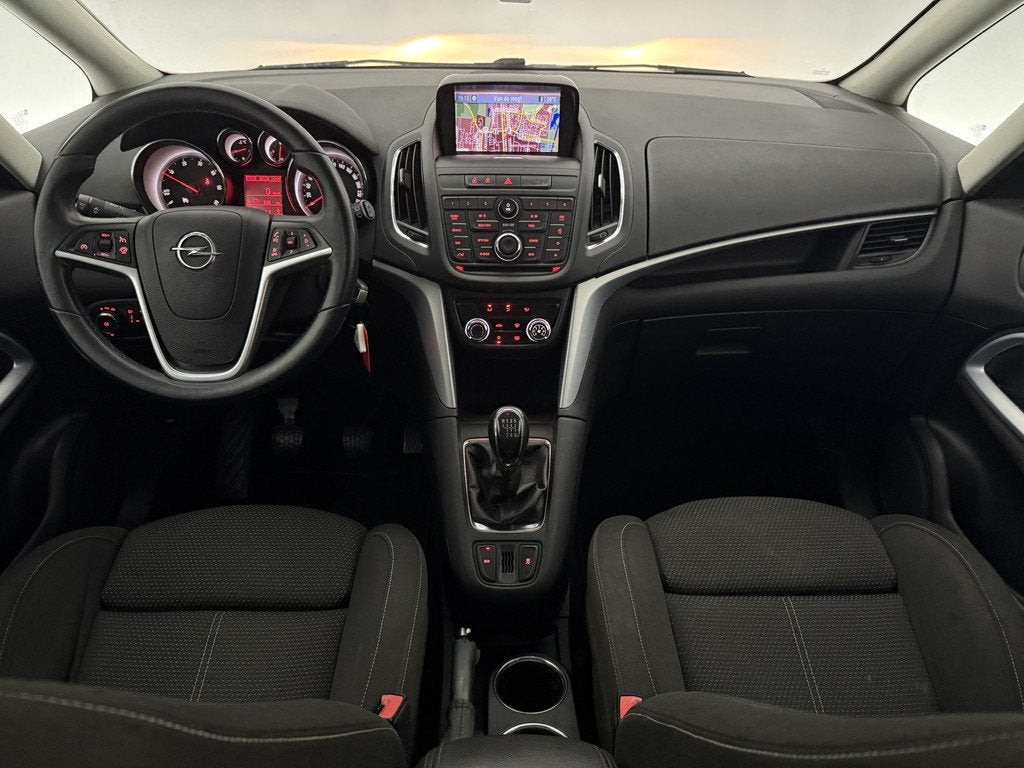 Opel Zafira 1.6 CDTI Business+ 7p. | Export | Airco | Cruise, Auto's, Opel, Gebruikt, 4 cilinders, Bruin, 7 stoelen