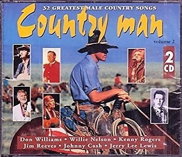 2-CD Country Man - 32 Greatest Male Country songs, Cd's en Dvd's, Ophalen of Verzenden, Zo goed als nieuw, Country