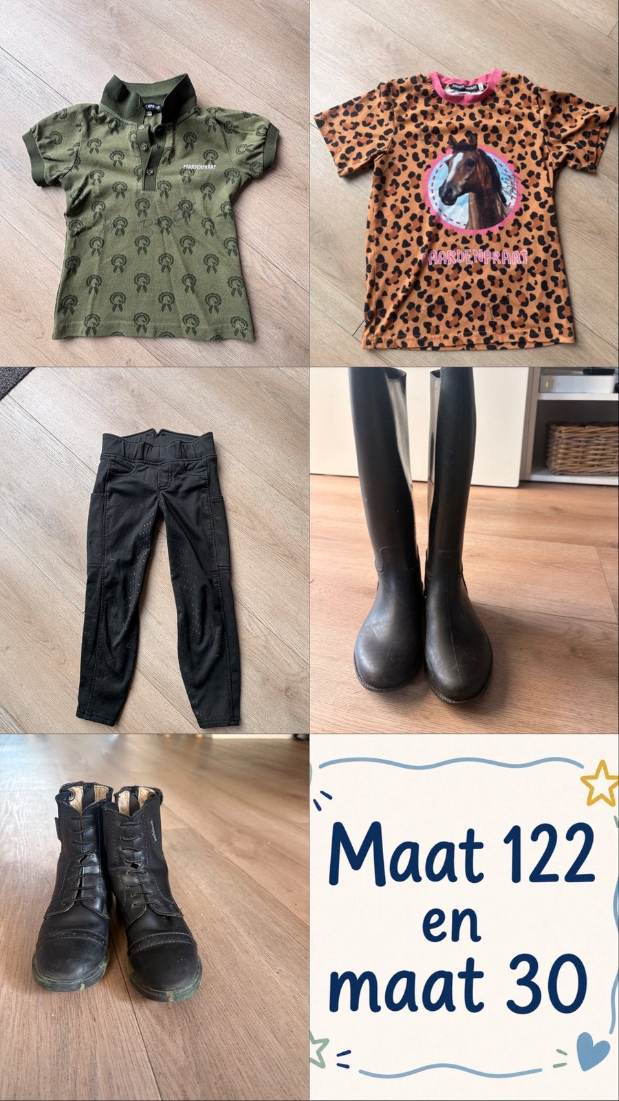 Paardrij pakket, Dieren en Toebehoren, Paardrijkleding, Ophalen of Verzenden, Zo goed als nieuw, Dressuur, Bovenkleding