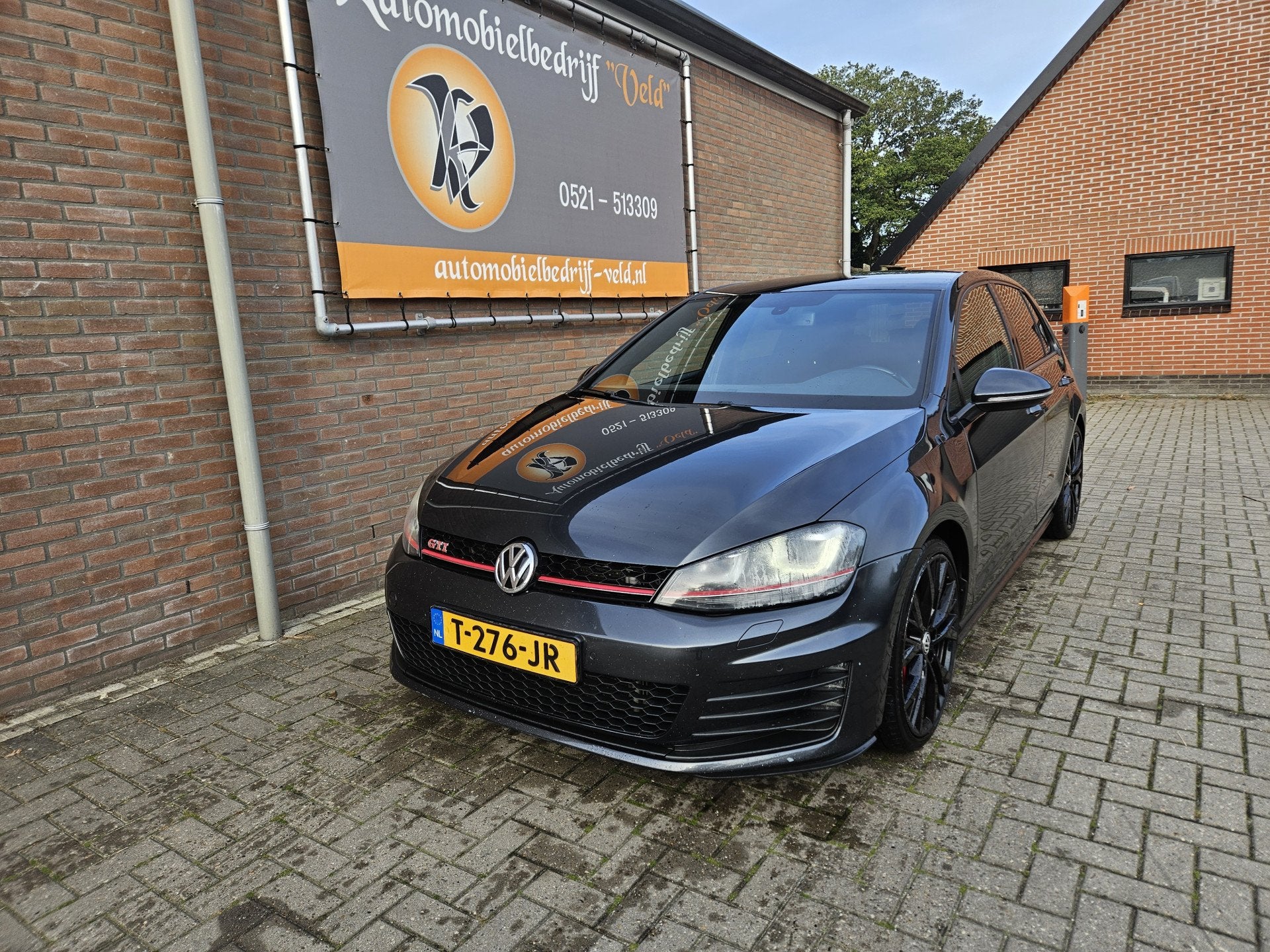 Volkswagen Golf 2.0 TSI GTI Performance (bj 2015, automaat), Auto's, Gebruikt, 4 cilinders, 1984 cc, Zwart