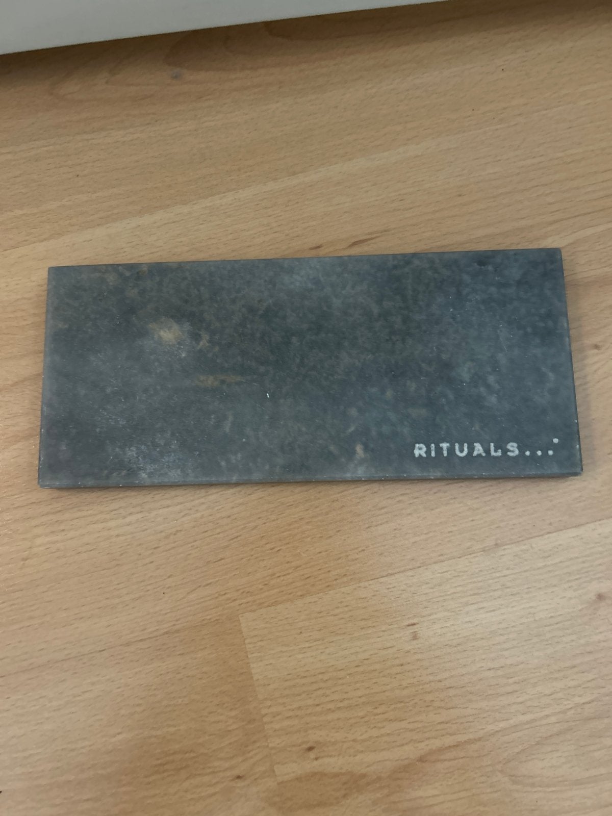 Rituals... Decoratieve Dienblad van Steen, Ophalen, Gebruikt, Modern, Grijs