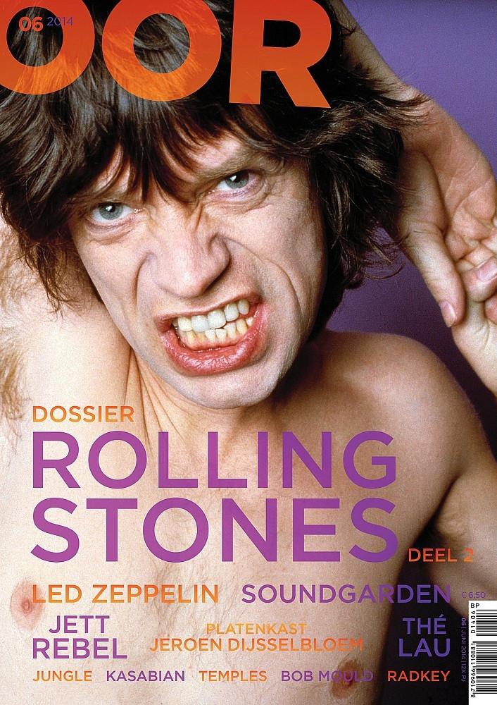 MUZIEKTIJDSCHRIFT OOR THE rolling stones led zeppelin, Boeken, Tijdschriften en Kranten, Zo goed als nieuw, Muziek, Film of Tv