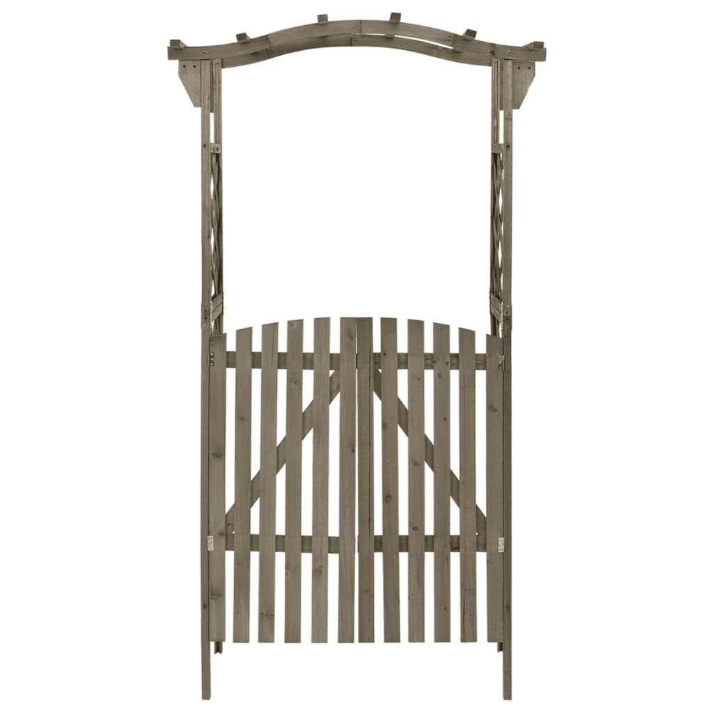 Prieel rozenboog tuinpoort hout 120x60x205 cm GRATIS BEZORGD, Met poort, Verzenden, Overige typen, Nieuw