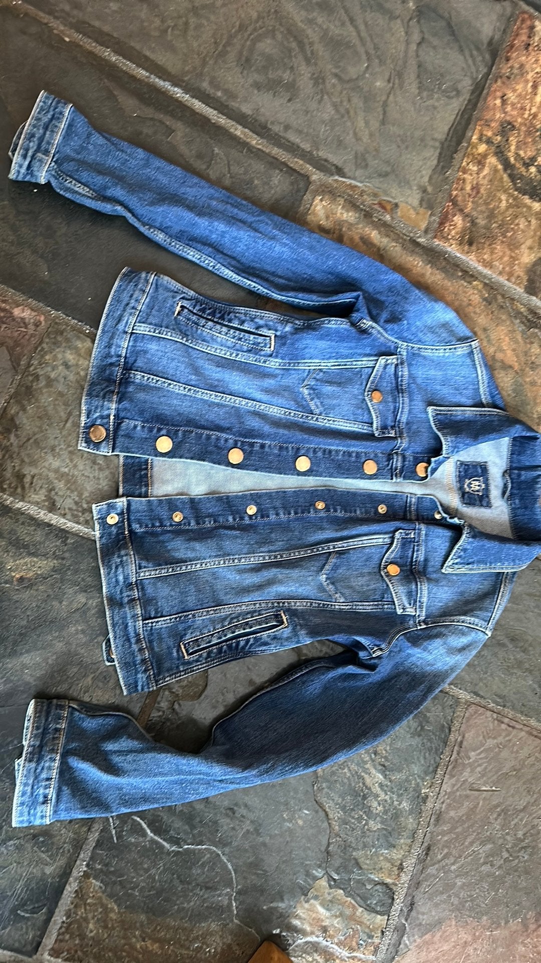 Spijkerjasje Maddimo Dutti maat S, Ophalen of Verzenden, Zo goed als nieuw, Maat 36 (S), Blauw