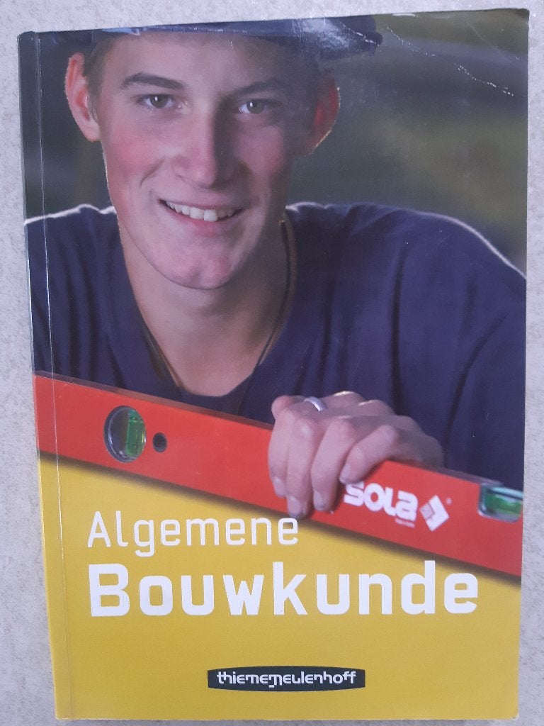 Studieboek Algemene Bouwkunde  90-06-90034-6 / 9789006900347, Boeken, ThiemeMeulenhoff, Zo goed als nieuw, Alpha, HBO