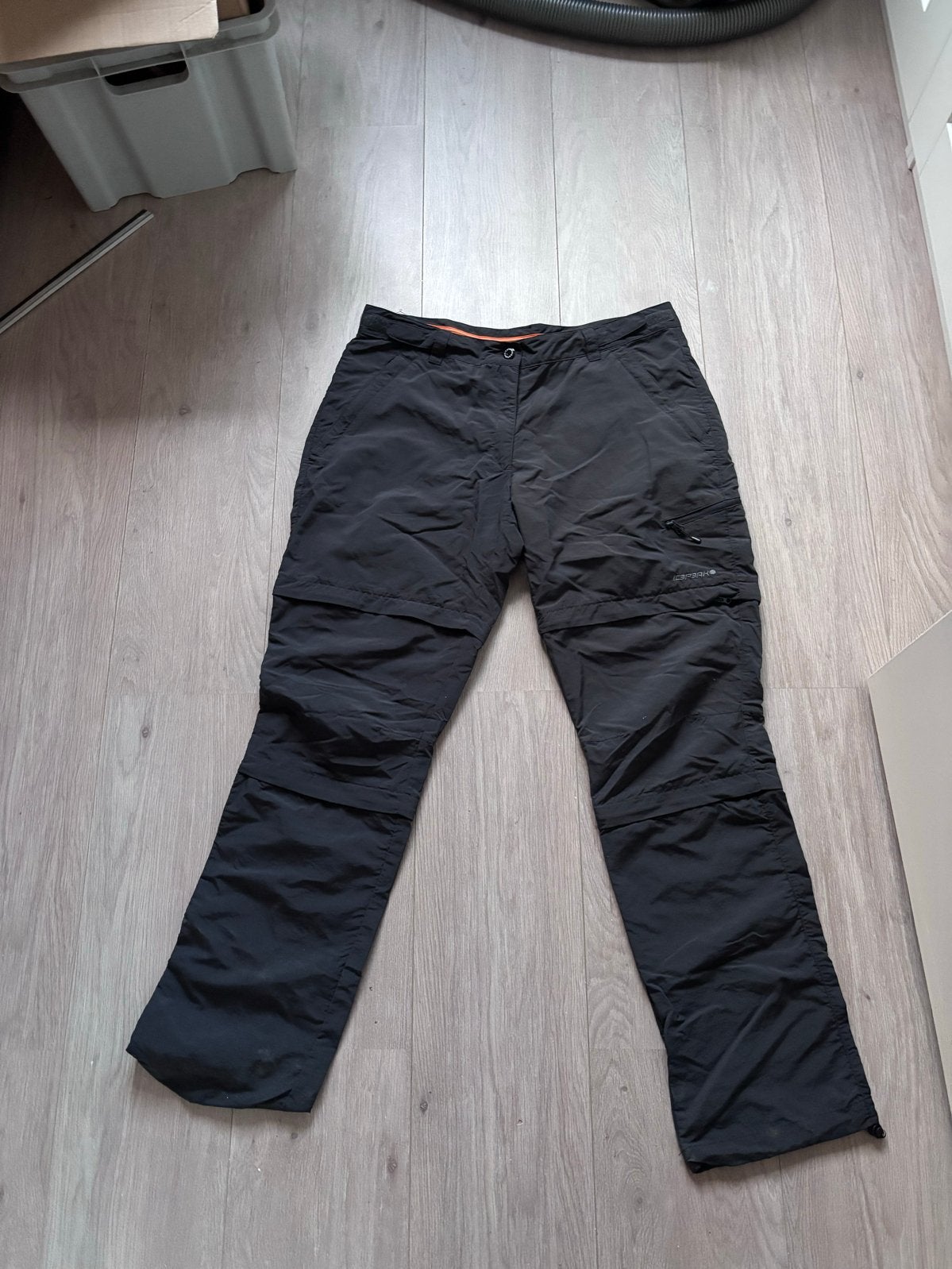 Icepeak Outdoor afrits Broek 3 delig donkergroen mt 44, Ophalen of Verzenden, Gebruikt, Kleding