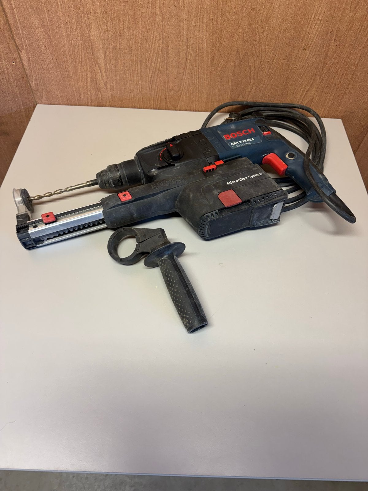 Bosch GBH 2-23 REA Professional Boorhamer met Microfilter, Doe-het-zelf en Verbouw, Gereedschap | Boormachines, Bosch, Boor- en/of Breekhamer