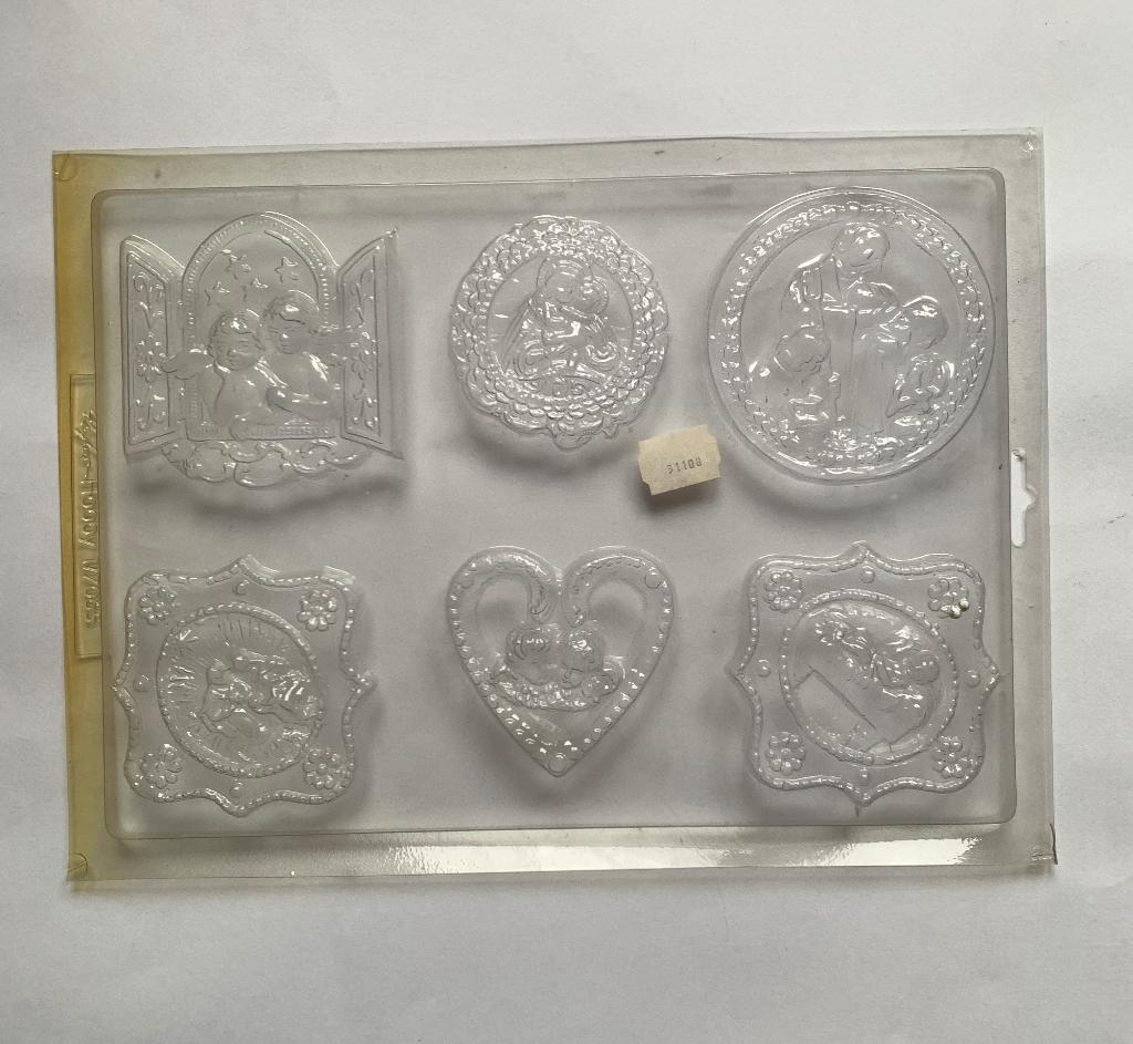 Rayher 1/7065 Gietmal met 6 kerstfiguren engeltjes Jezus, Ophalen of Verzenden, Zo goed als nieuw