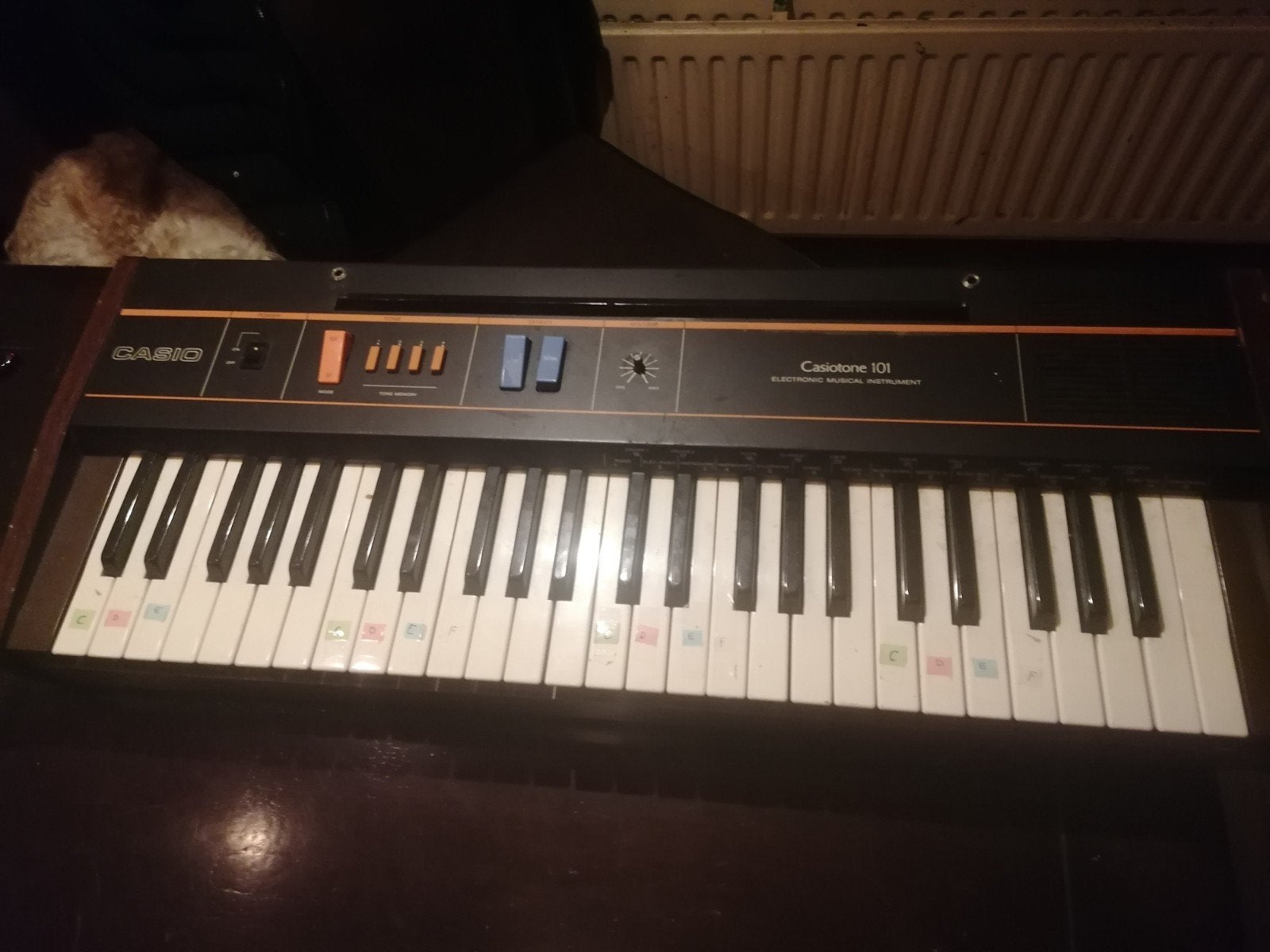 Vintage Casio Casiotone 101 Keyboard - Goede Staat, Ophalen of Verzenden, Gebruikt, 49 toetsen, Casio