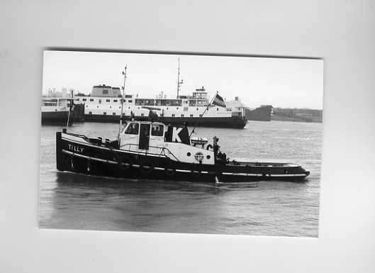 scheepvaart-VLISSINGEN-tilly-achtergrond PSD-prinses irene, Ophalen of Verzenden, Zo goed als nieuw, Motorboot, Boek of Tijdschrift