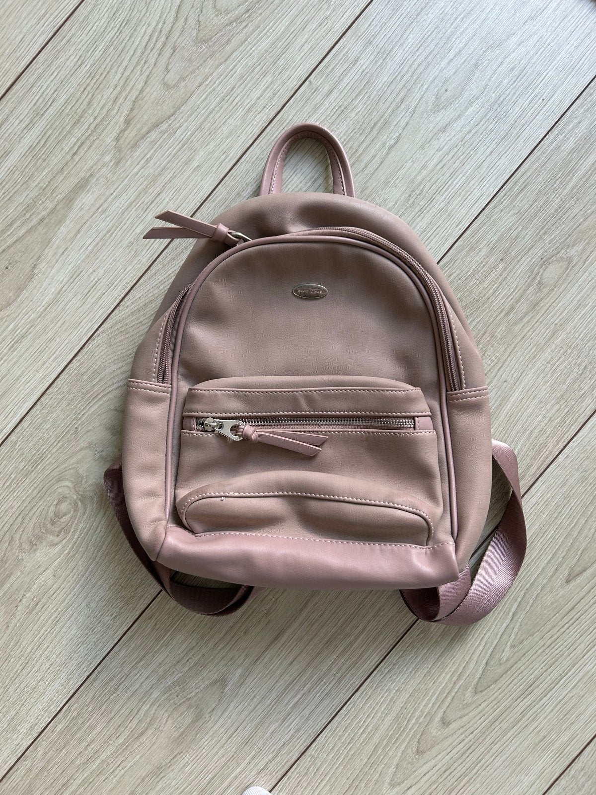 David Jones tas - Roze rugtas, Sieraden, Tassen en Uiterlijk, Tassen | Damestassen, Ophalen of Verzenden, Gebruikt, Roze