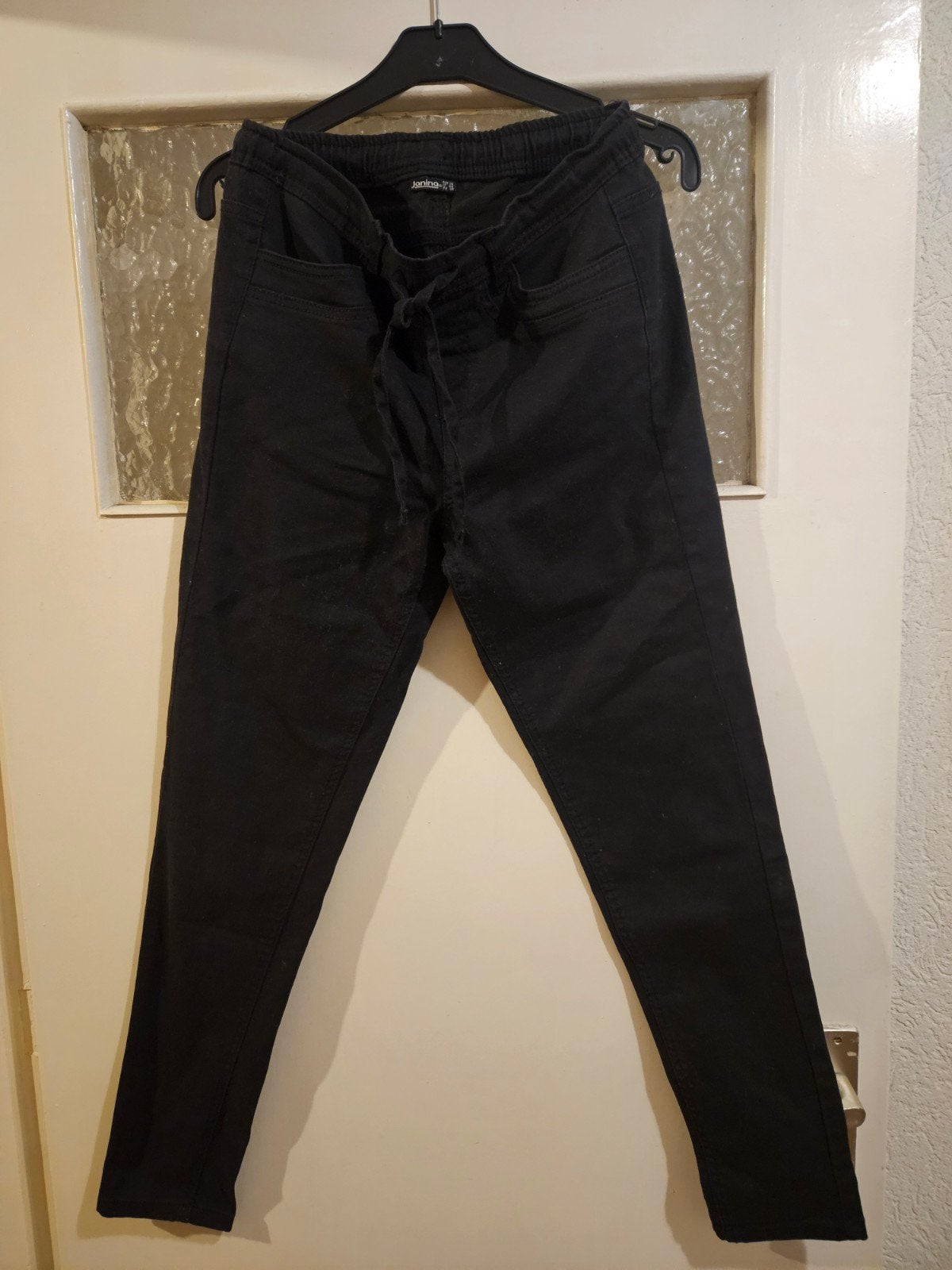 Zwarte jog jeans/comfy broek, Zwart, Ophalen of Verzenden, Zo goed als nieuw, Lang