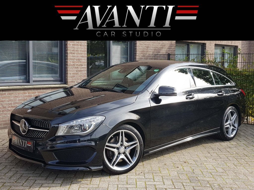 MERCEDES CLA 250 PRESTIGE SHOOTING BRAKE AMG NAVI LEDER AUT, CLA, Gebruikt, Zwart, 4 cilinders