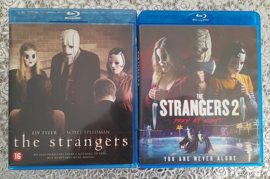 Strangers 1 & 2 Bluray, Ophalen of Verzenden, Zo goed als nieuw