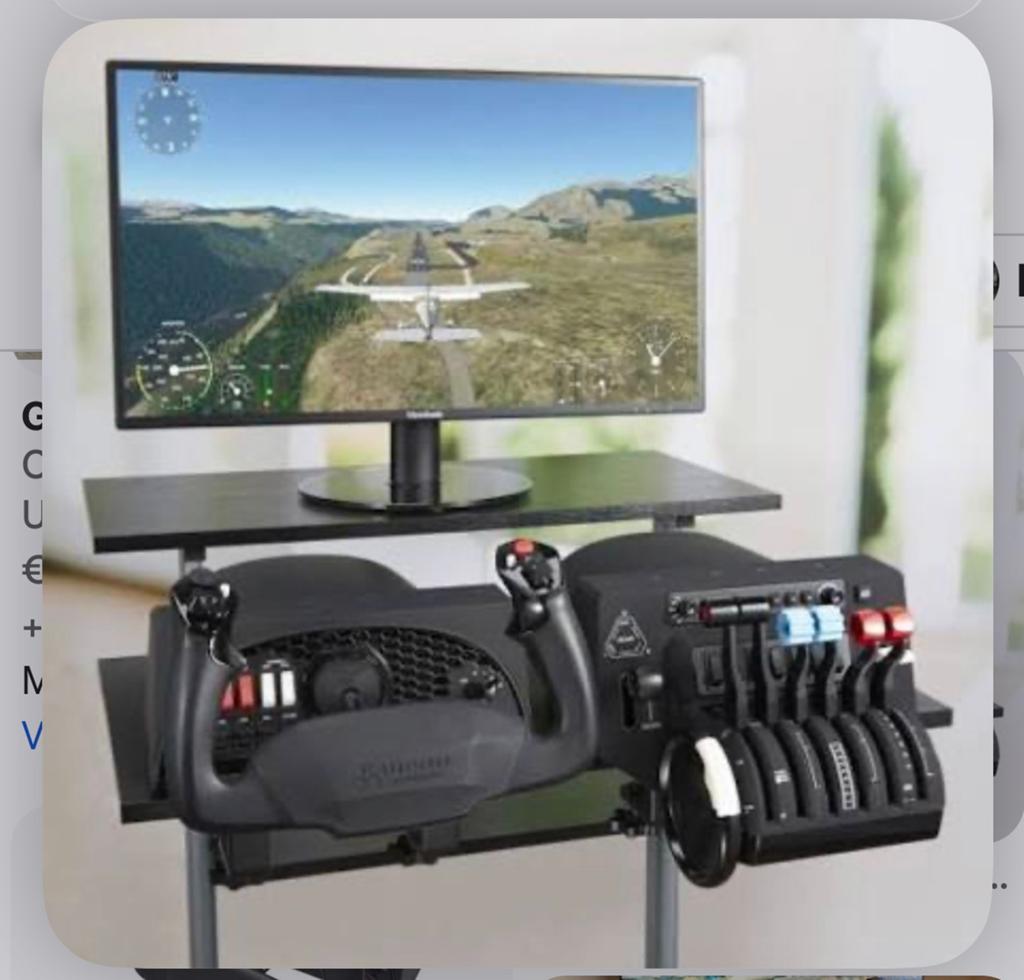 Honeycomb Alpha + Bravo Flightsimulator Set + Desk Mount, Spelcomputers en Games, Ophalen, Overige merken, Gebruikt