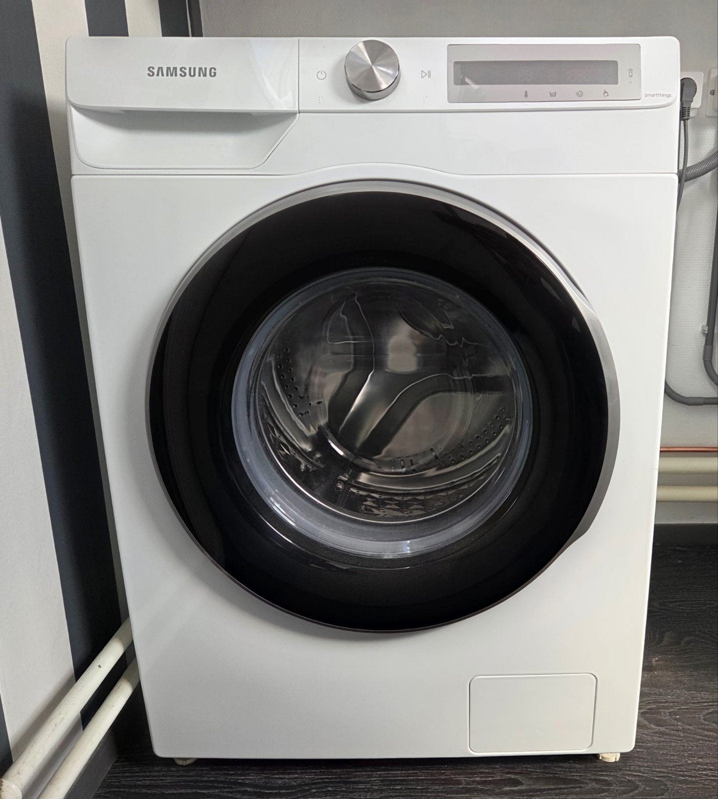 Samsung WW80T634ALH/S2 Wasmachine - 8kg, A+++, EcoBubble, Ophalen, Energieklasse A of zuiniger, Zo goed als nieuw, Voorlader