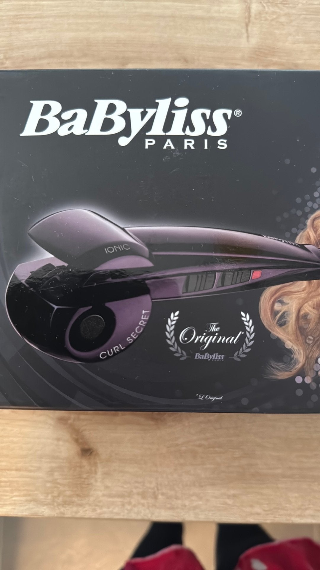 Babyliss paris curl secret ionic, Ophalen of Verzenden, Zo goed als nieuw, Krultang of Stijltang