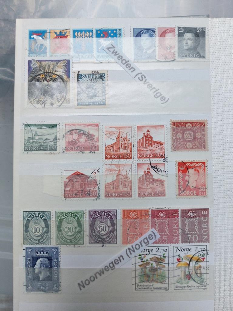 Postzegel verzameling 27 Postzegels Noorwegen en Zweden izgs, Postzegels en Munten, Postzegels | Europa | Scandinavië, Ophalen of Verzenden