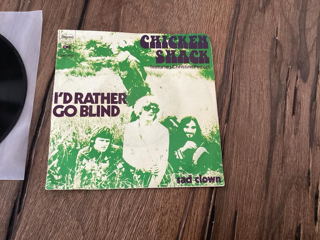 Chicken Shack - I'd Rather Go Blind (Single), Cd's en Dvd's, Gebruikt, 7 inch, Single, Rock en Metal