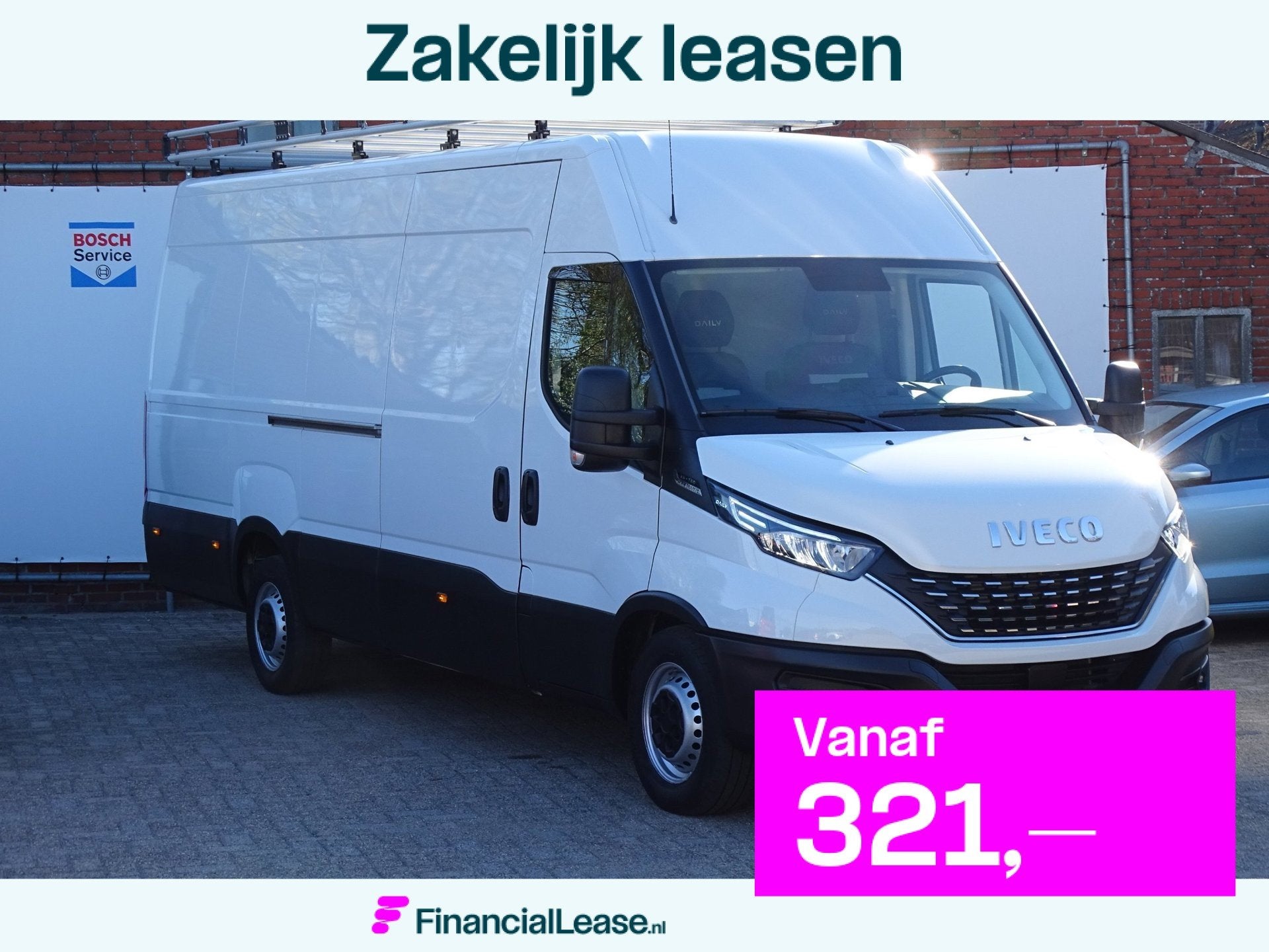 Iveco Daily 35S14V 2.3 410 H3, Gebruikt, Iveco, Wit, Origineel Nederlands