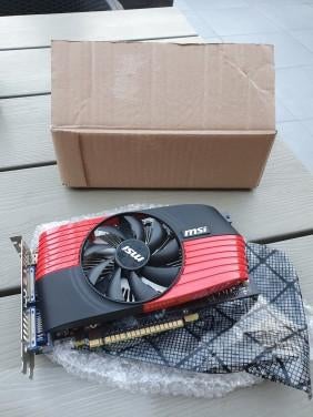 Zgan MSI N450GTS-M2D1GD5/OC GeForce videokaart in goede st, Computers en Software, Videokaarten, Ophalen of Verzenden, Overige typen